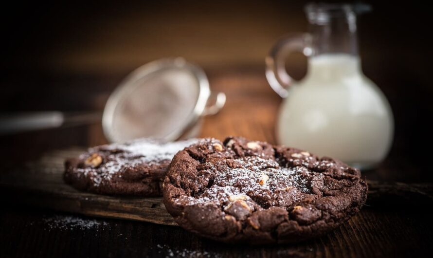 Неймовірно смачне шоколадне печиво з сирною начинкою