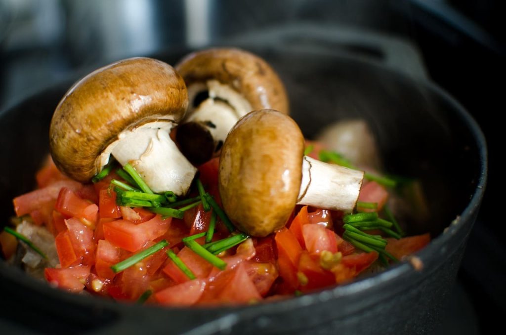 рецепт запечених шампіньйонів