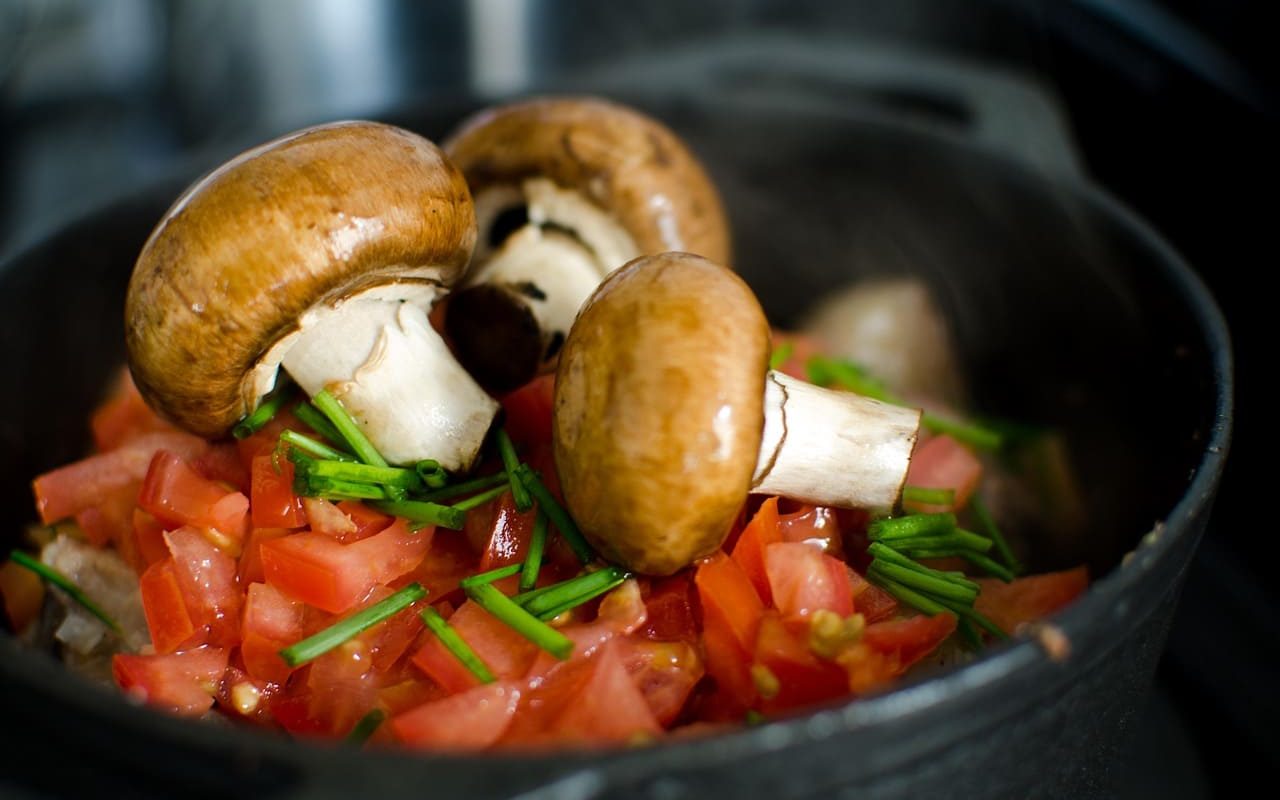 рецепт запечених шампіньйонів