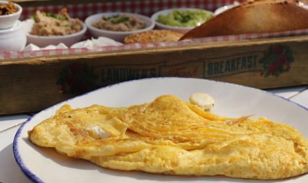 омлет с овощами