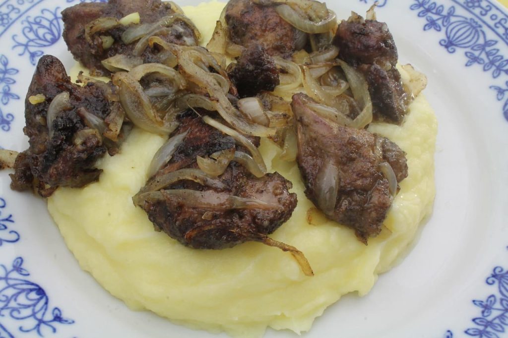 пюре со сливочным маслом