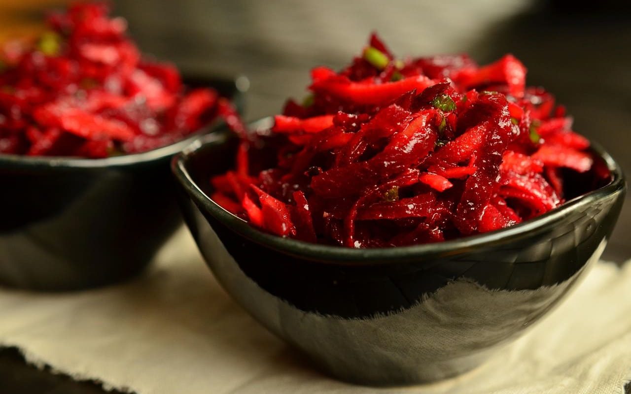 салат со свеклой