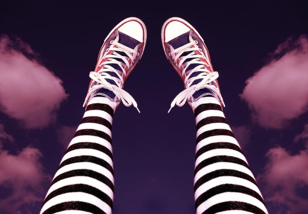 как носить колготки