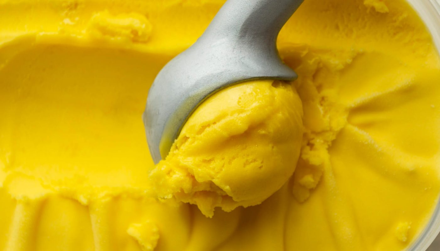 лимонный сорбет