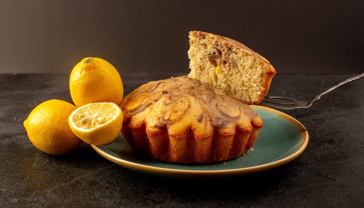 рецепт лимонного кекса