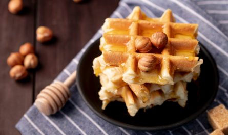 рецепт домашних творожных вафель