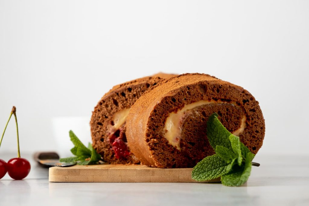 шоколадний рулет