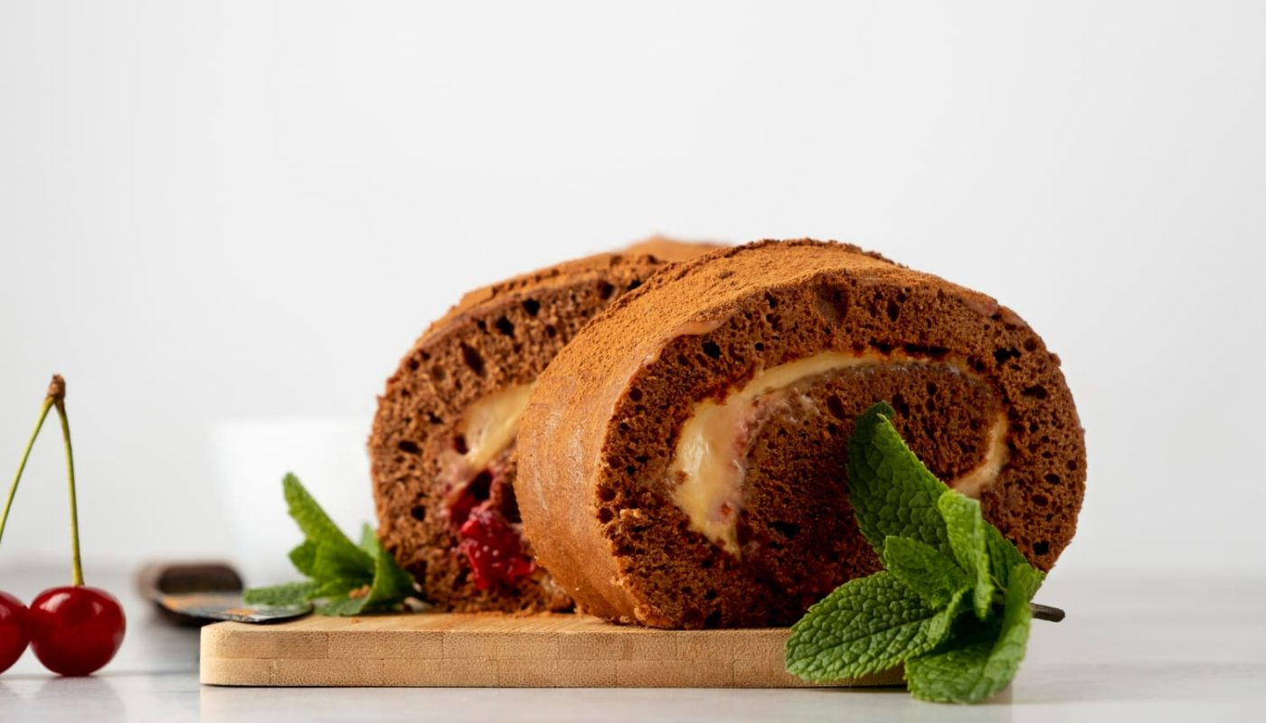 шоколадний рулет