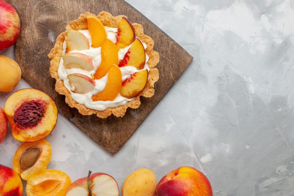 как приготовить персиковый торт