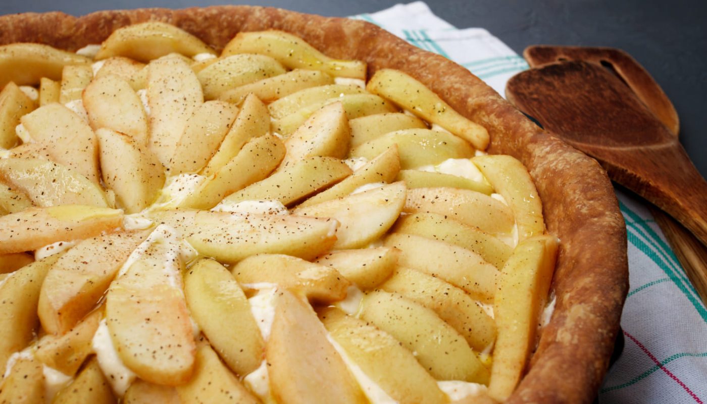 рецепт шарлотки с грушами