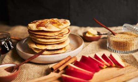 рецепт оладок з яблуками