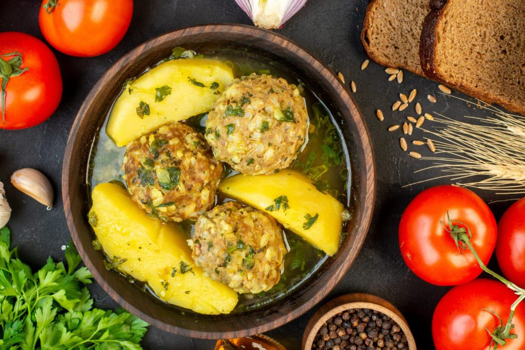 гречаники с грибами