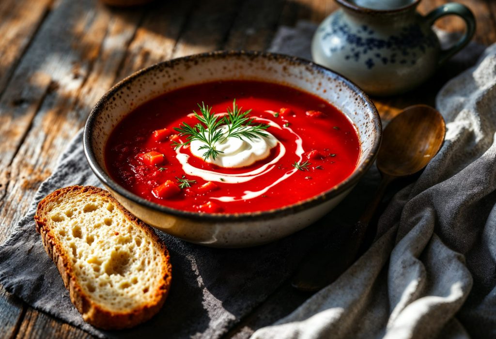 домашний борщ