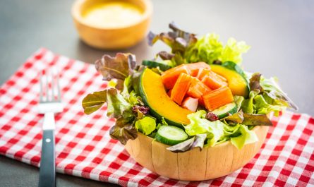 как приготовить салат из тыквы