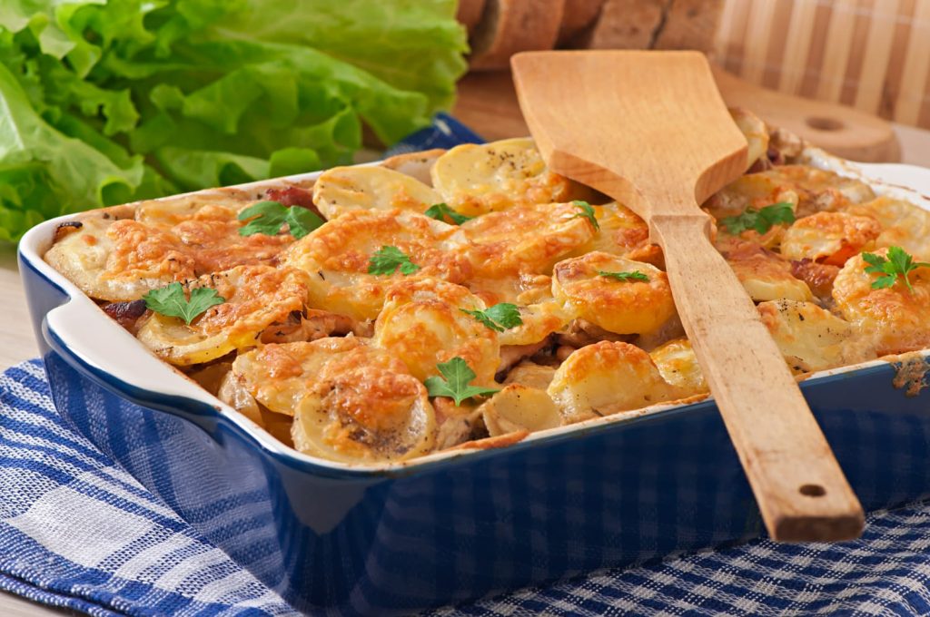 картофель с мясом
