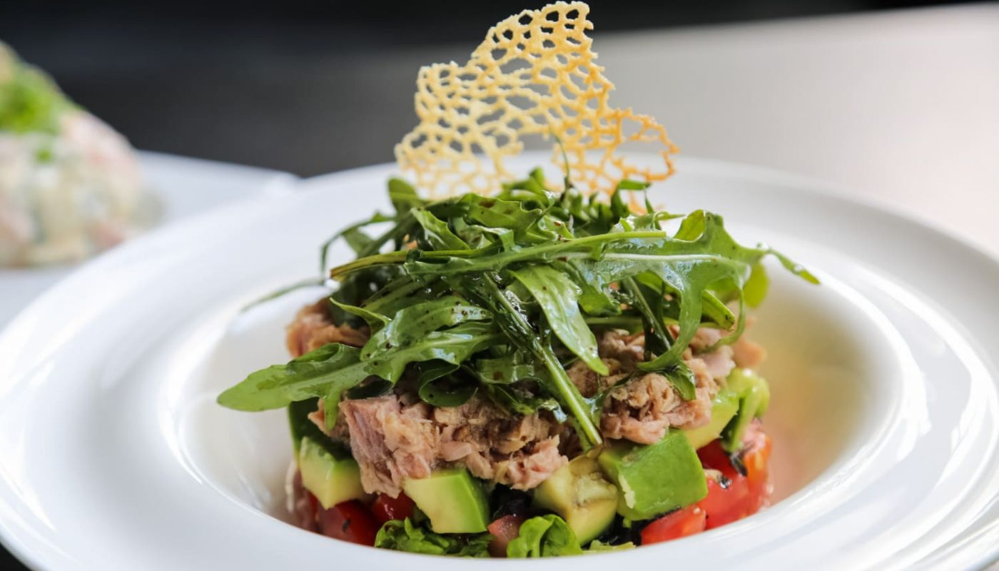 салат с сардинами