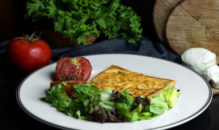 омлет з грибами