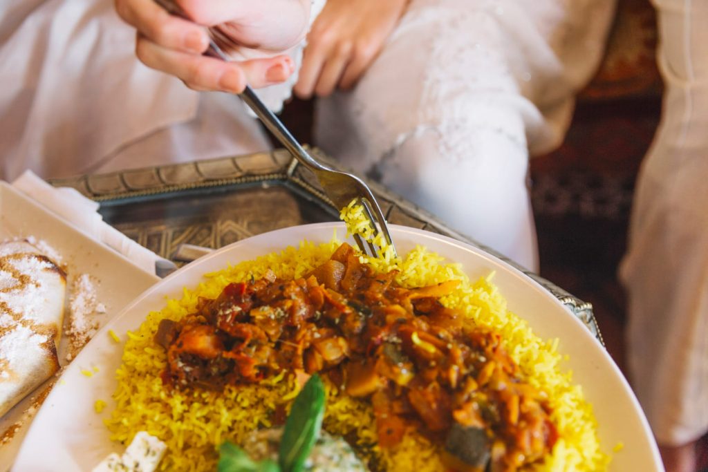 овощной плов с нутом