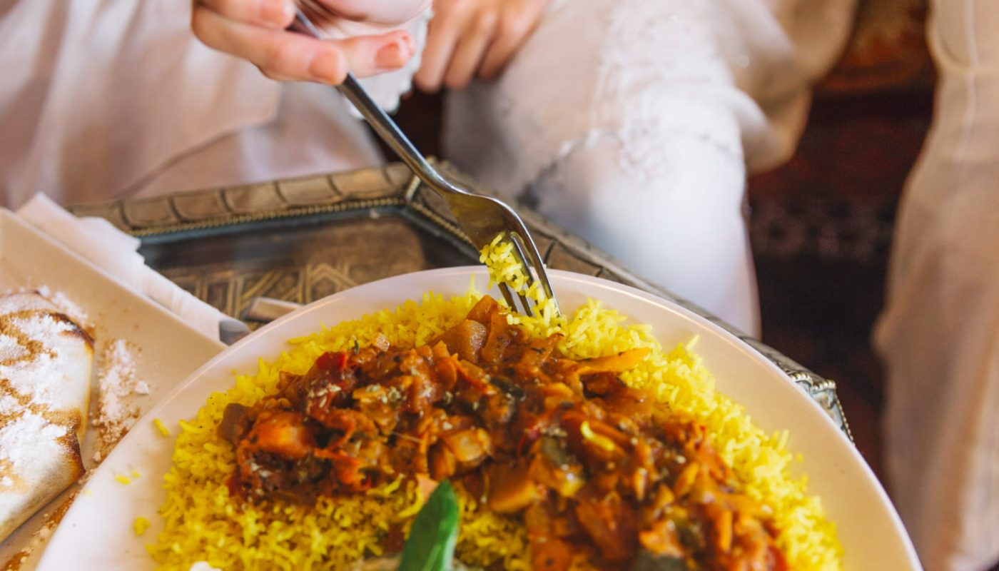 овощной плов с нутом