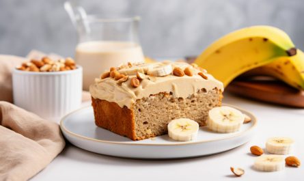 торт с банановым кремом