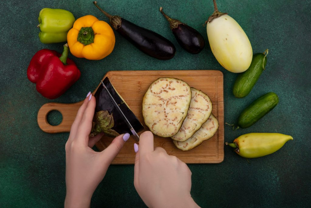 рецепт запеченных баклажанов