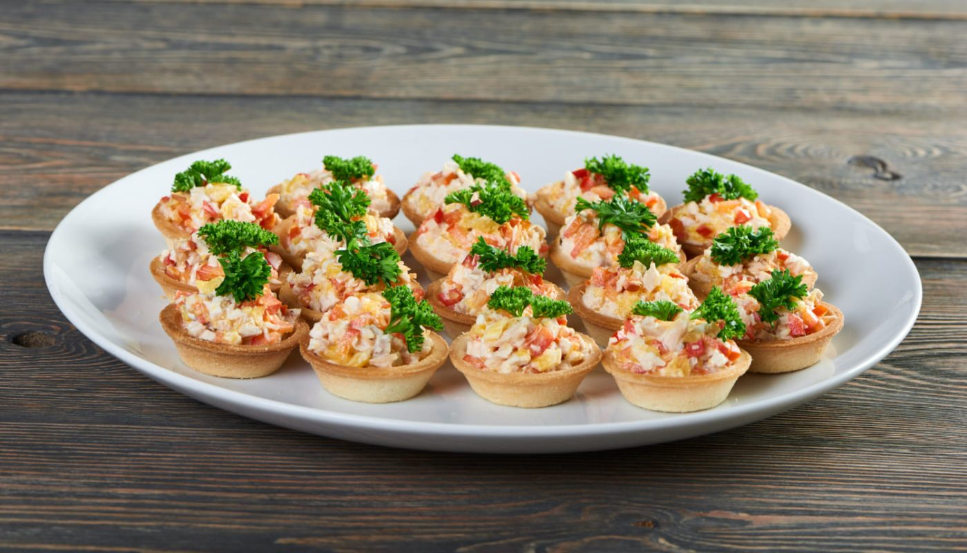 тарталетки з грибним жульєном