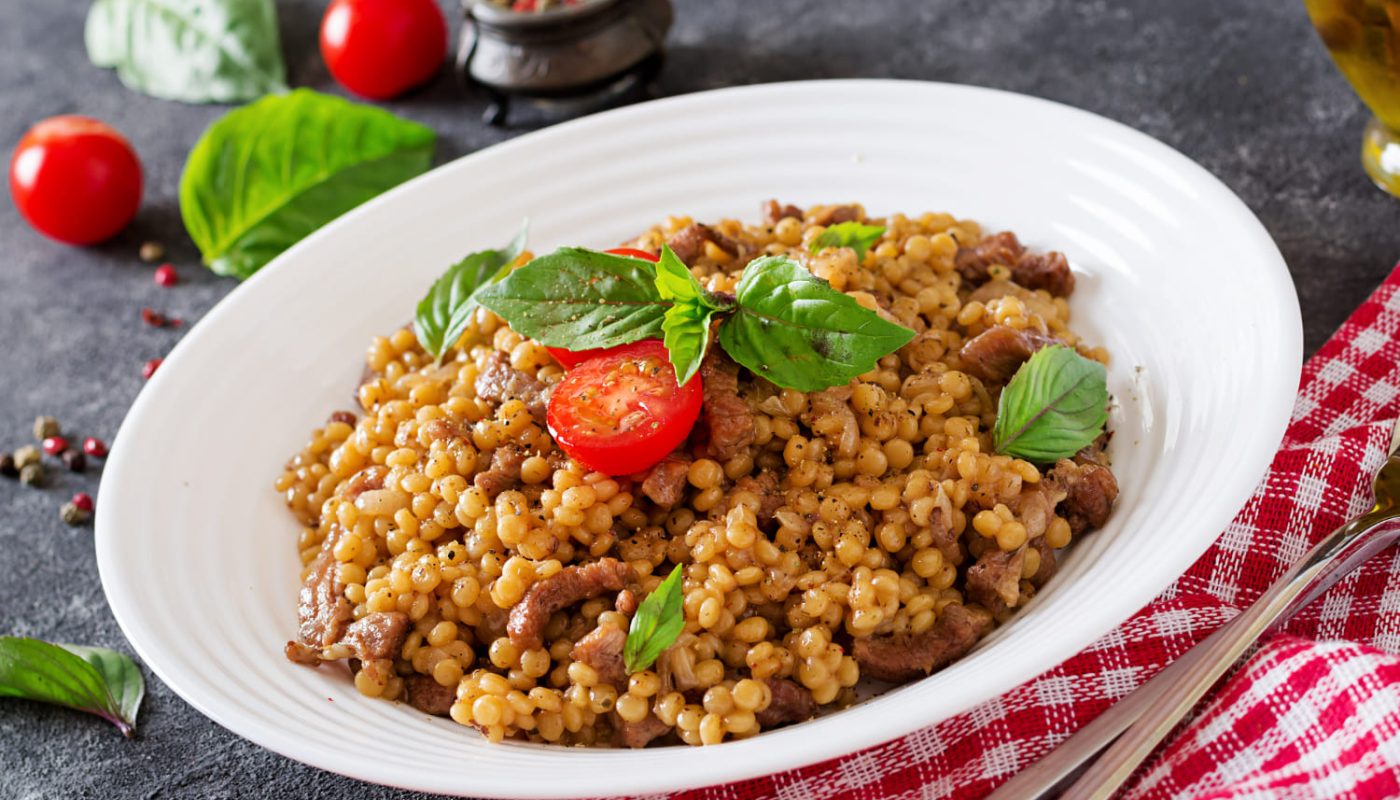 перлова каша з грибами