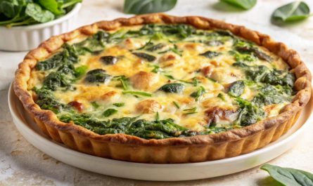 кіш із броколі