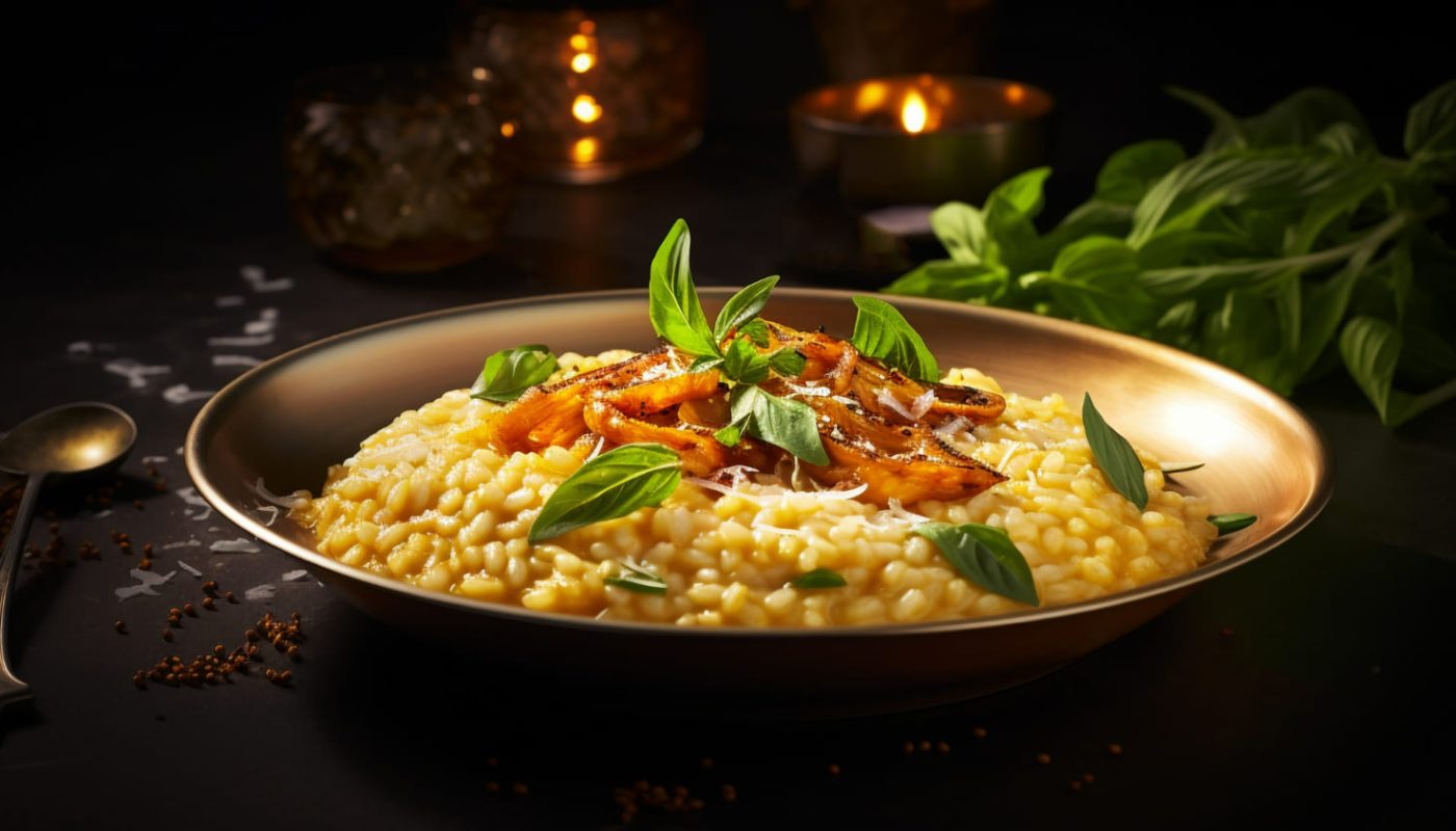 ризото з гарбузом