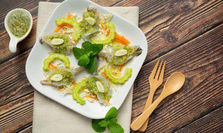 салат с авокадо