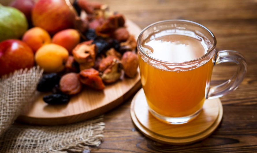 Компот по-домашнему: золотой напиток из сушеных яблок и груш