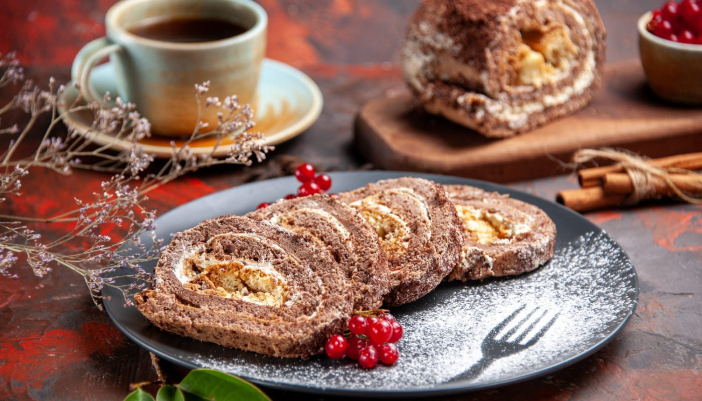 шоколадный рулет