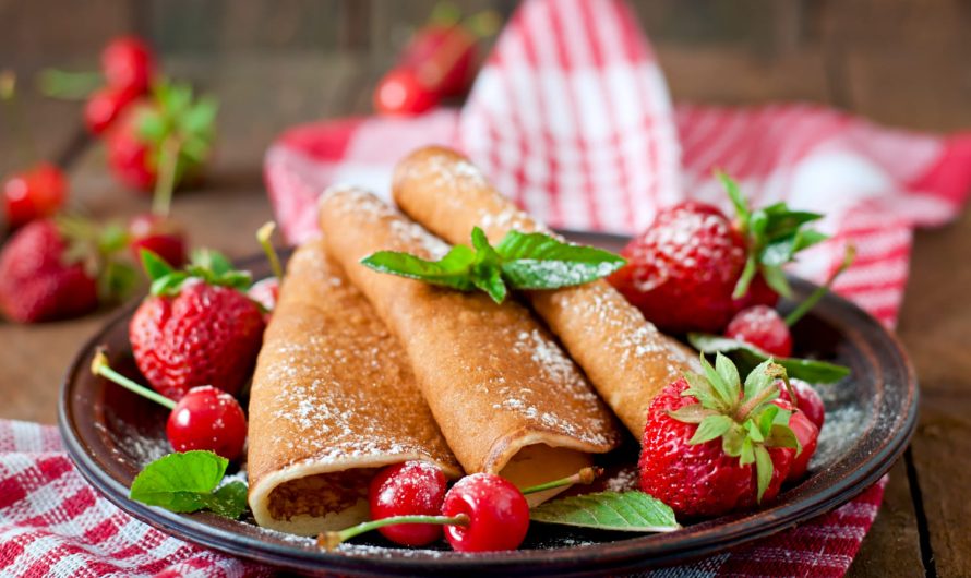 Домашние блины из цельнозерновой муки: полезно, нежно и очень вкусно