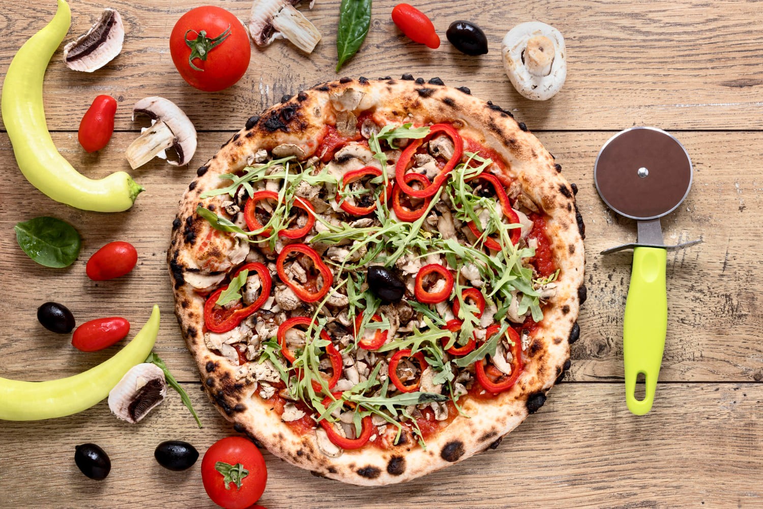 Домашня піца без дріжджів