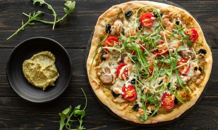 Нутова піца без борошна