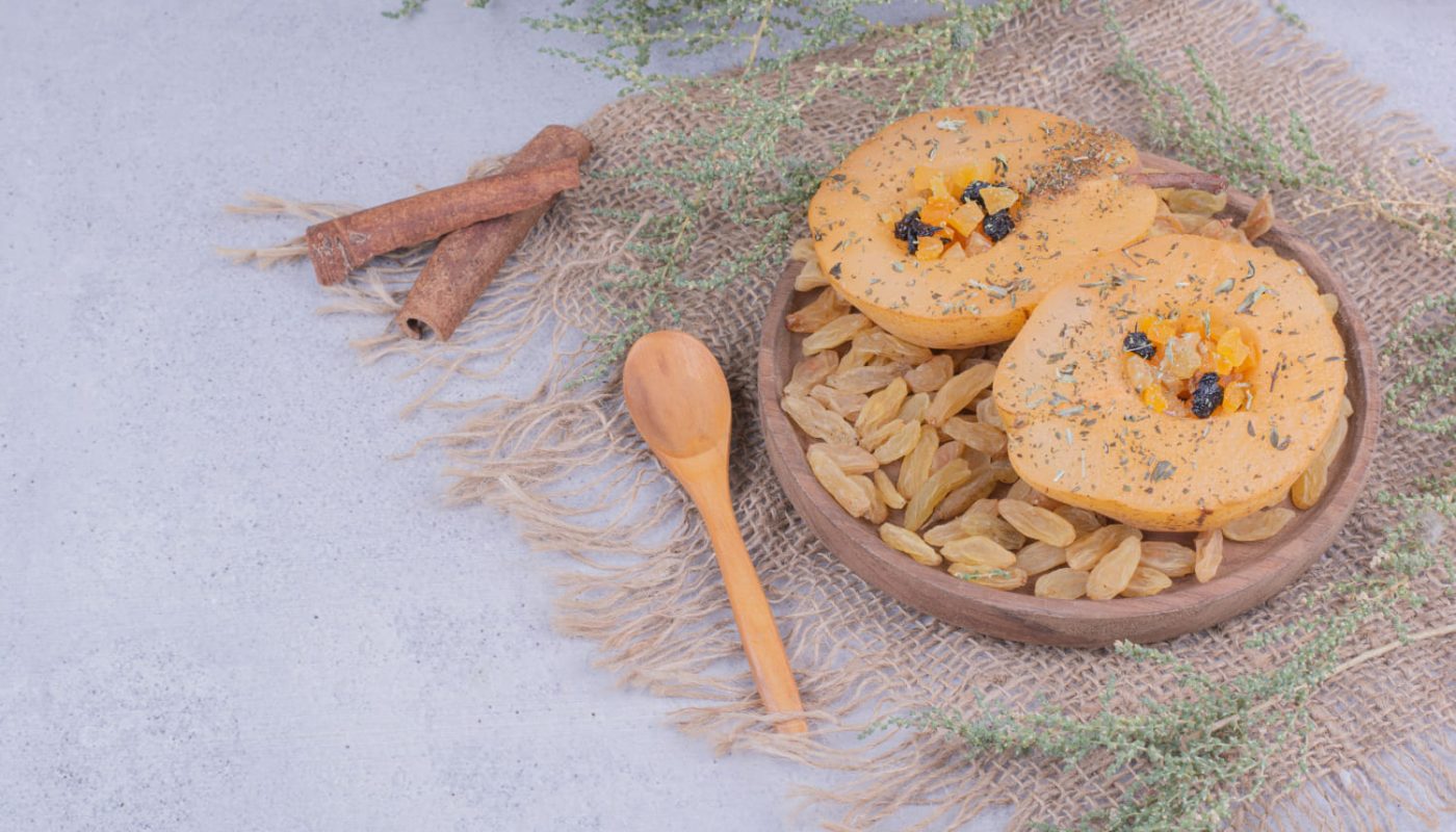 Печенье с курагой без муки