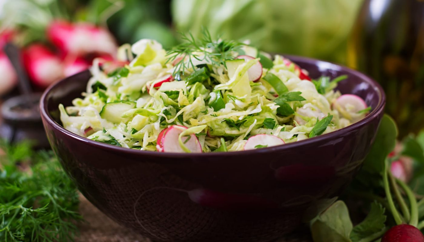 Салат з редьки й яблука