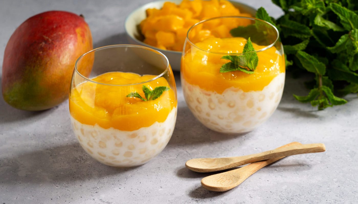 чиа-пудинг с манго