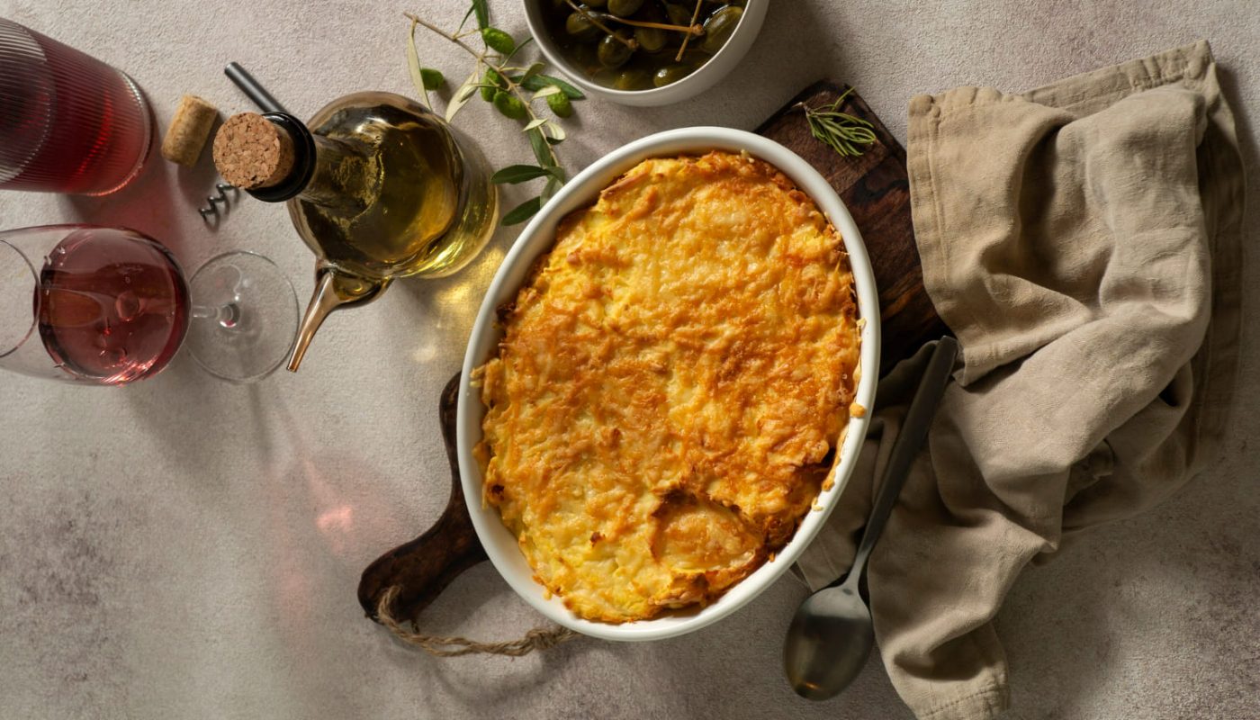 хрустка скоринка запіканка