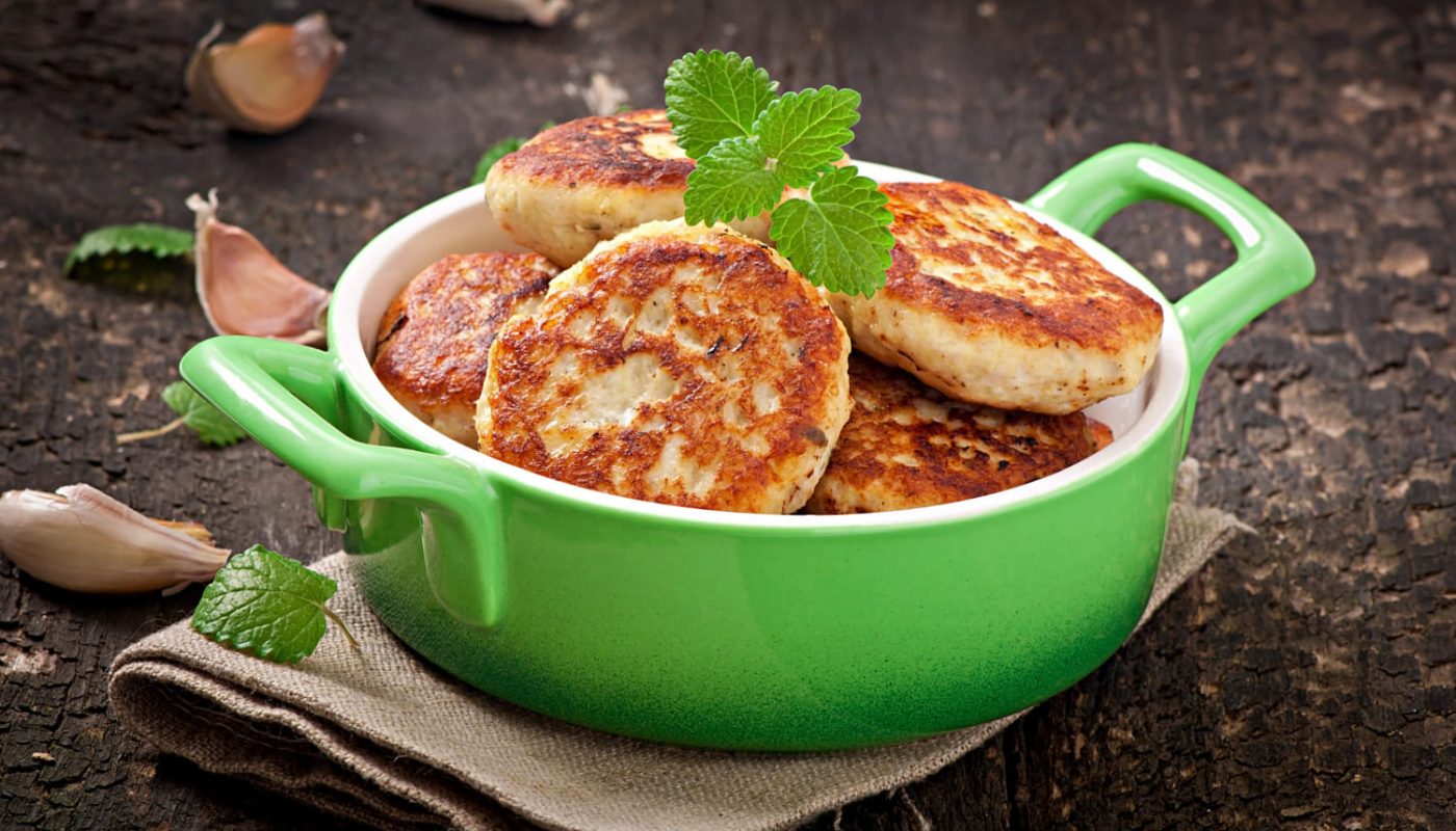 котлети з кінзою