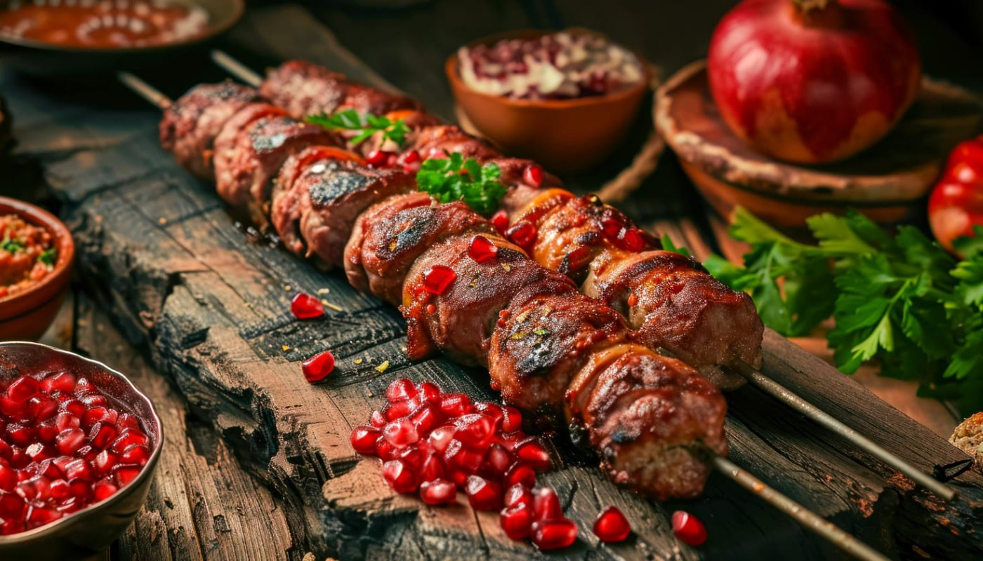 шашлик зі свинини